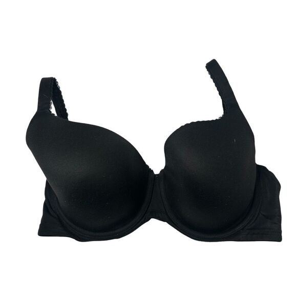 Victoria's Secret Black Full Coverage Bra 34DDD 34F - Picture 1 of 7